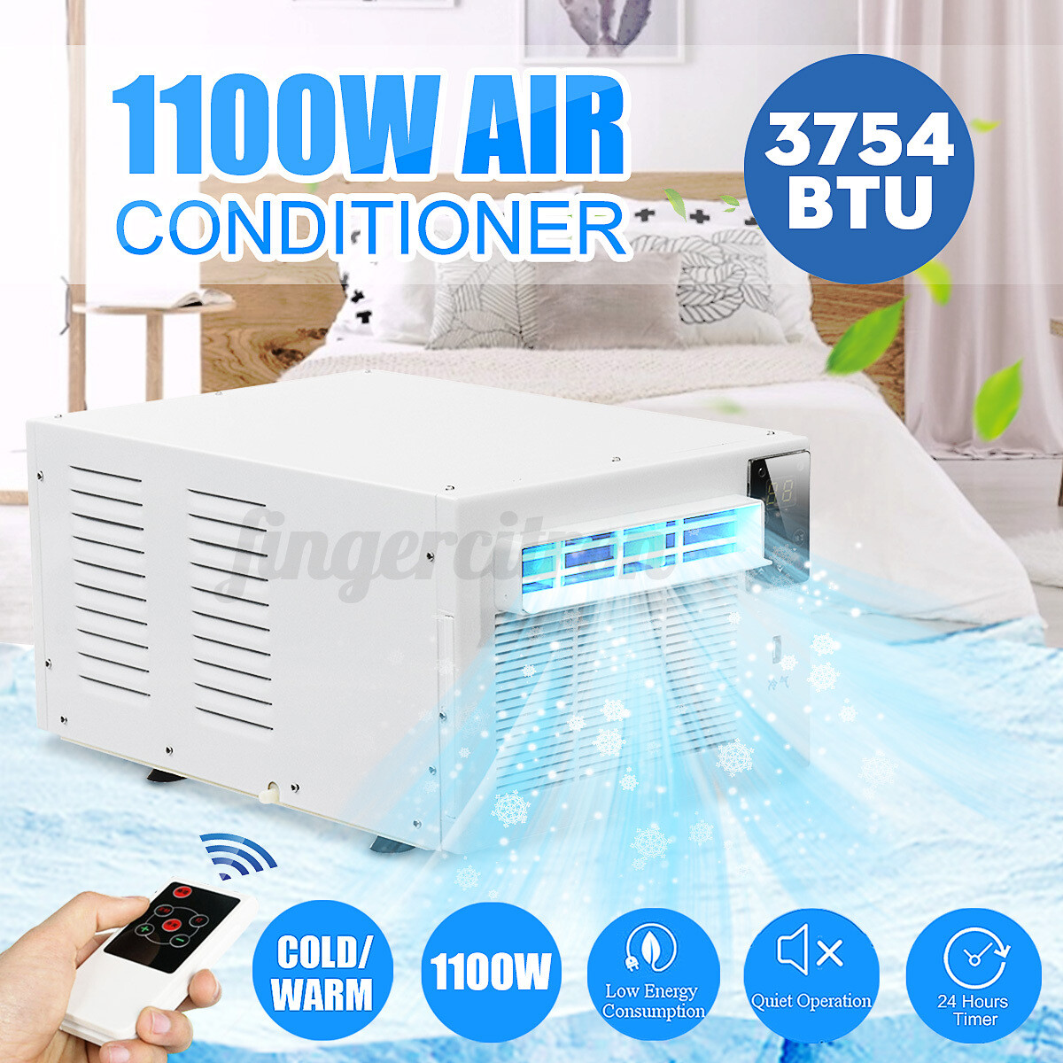 1100W Air Conditioner Window/Wall Refrigerated Cooler Dehumidification Portable 1100W Air Conditioner Window/Wall Refrigerated Cooler Dehumidification Portable