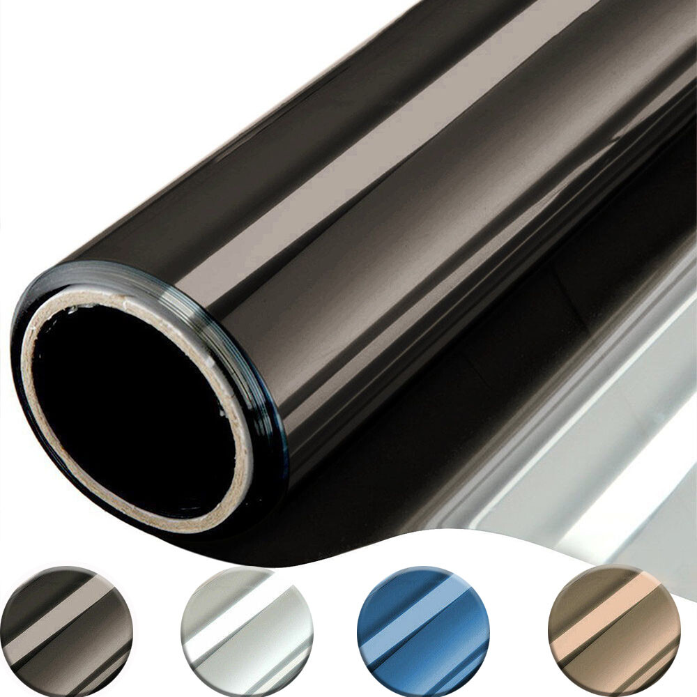 Mirror Reflective One Way Solar Window Film Foil Insulation Sticker Privacy Home Mirror Reflective One Way Solar Window Film Foil Insulation Sticker Privacy Home