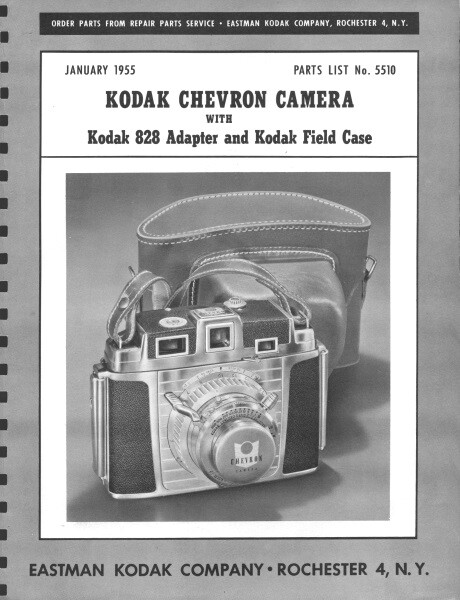 Kodak Chevron Service & Repair Manual Reprint Kodak Chevron Service & Repair Manual Reprint