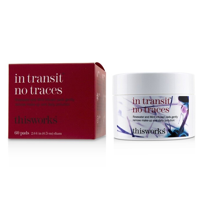 NEW This Works In Transit No Traces 60pads Womens Skin Care