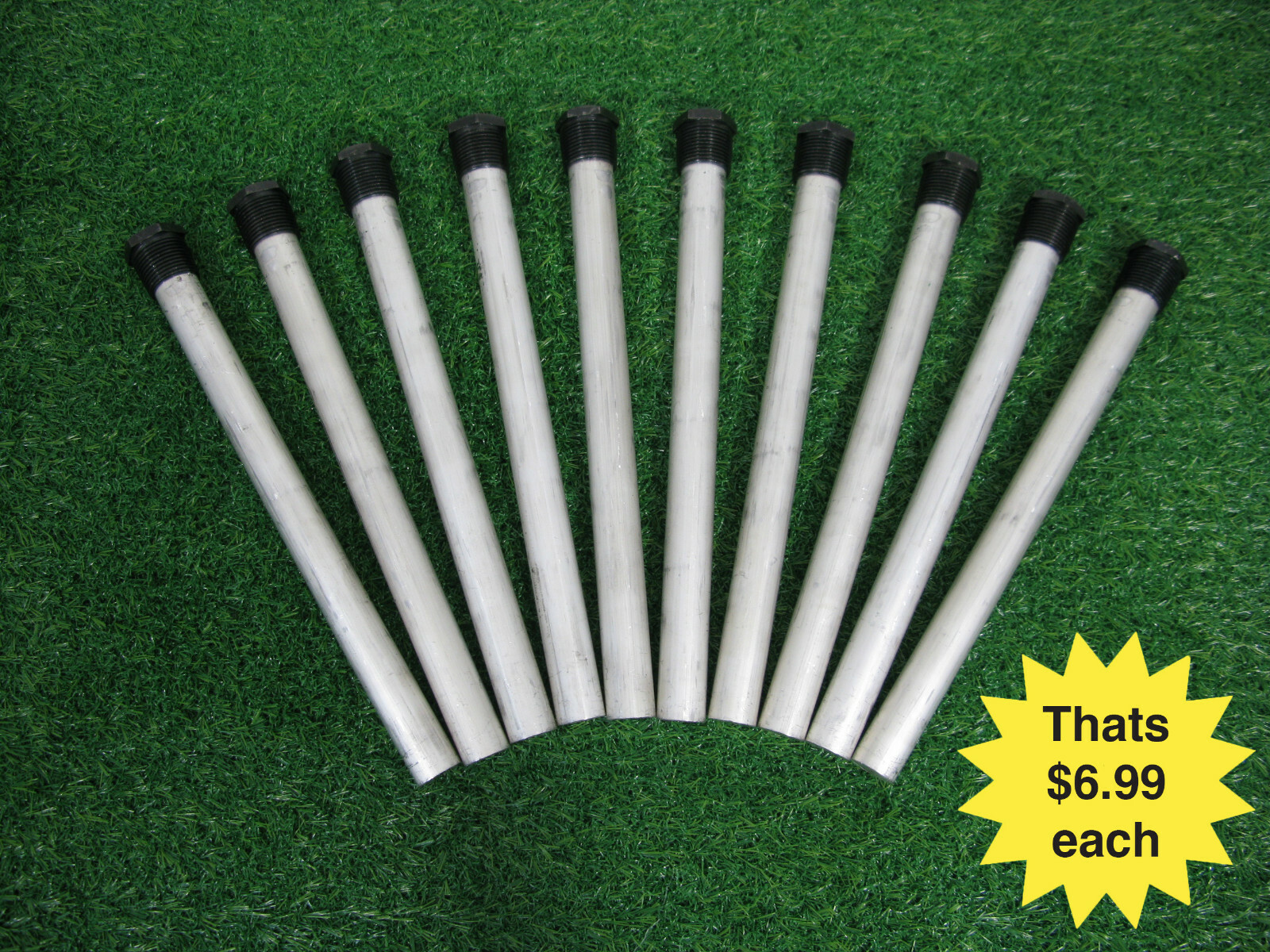 Caravan Hot Water Anodes Anode rods suit Suburban HW services – 10 Pack Caravan Hot Water Anodes Anode rods suit Suburban HW services – 10 Pack