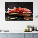 Meat Platter Kitchen Dining and Cafe Decor Canvas Art Print Meat Platter Kitchen Dining and Cafe Decor Canvas Art Print