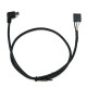 Plastic USB CPU Cable Black 58cm Cords Accessories Converter Cooler Practical Plastic USB CPU Cable Black 58cm Cords Accessories Converter Cooler Practical