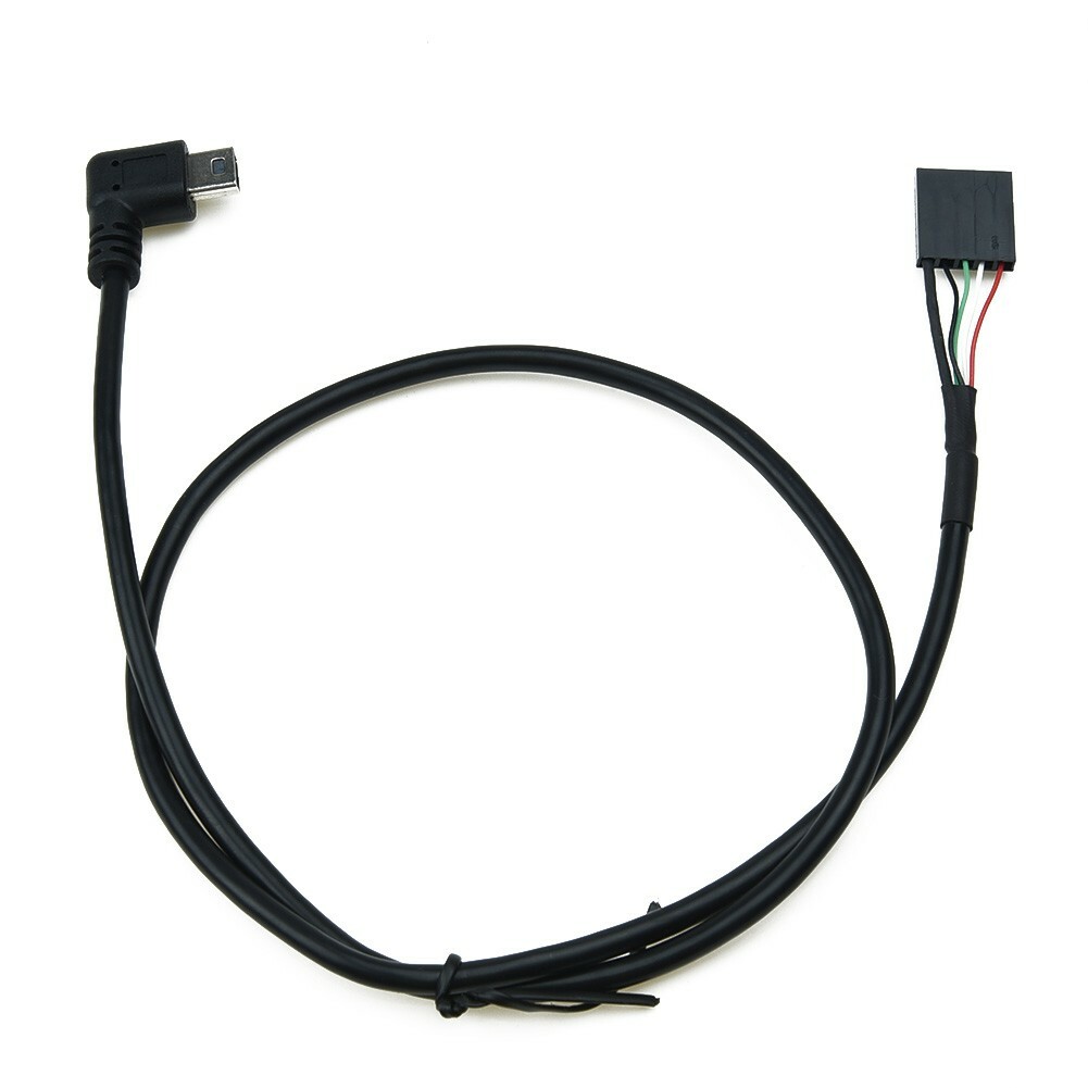 Plastic USB CPU Cable Black 58cm Cords Accessories Converter Cooler Practical
