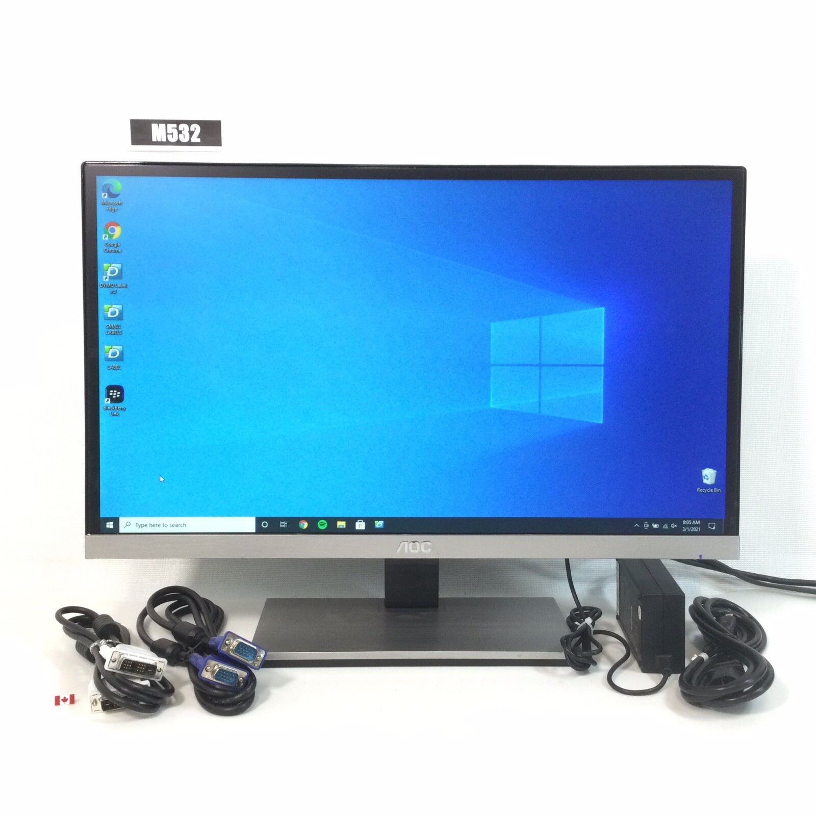 AOC I2267FW 21.5” HD 1080P LED WIDESCREEN MONITOR VGA DVI M532 AOC I2267FW 21.5” HD 1080P LED WIDESCREEN MONITOR VGA DVI M532