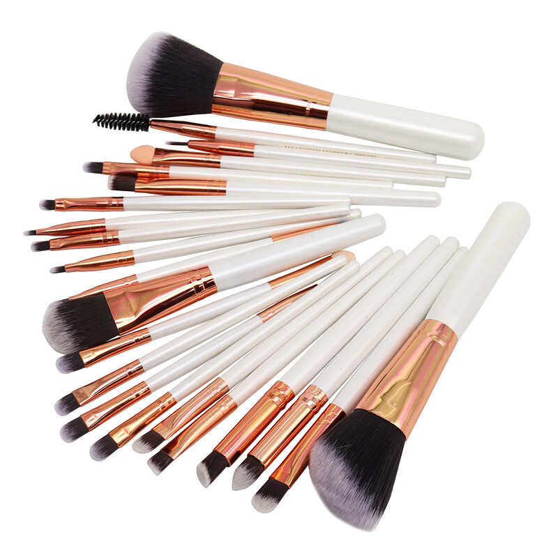 22Pcs Pro Makeup Brushes Set Foundation Blush Eyeshadow Eyebrow Lip Brush Tool