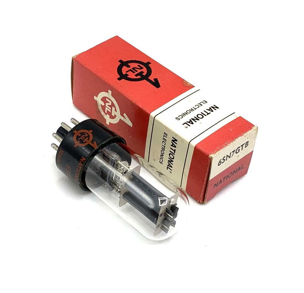 National Electronics 6SN7GTB Electronic Tube National Electronics 6SN7GTB Electronic Tube