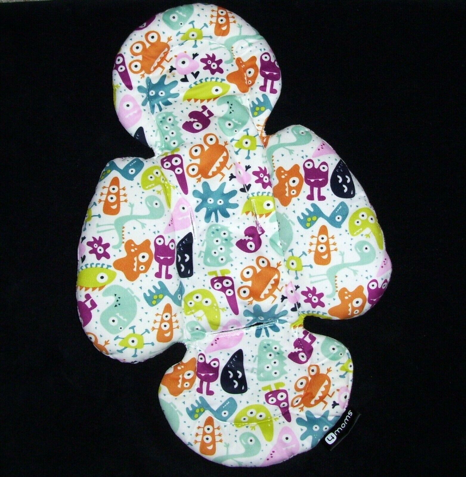 4moms MamaRoo Newborn Reversible Plush Seat Insert Pad Monsters Discontinued 4moms MamaRoo Newborn Reversible Plush Seat Insert Pad Monsters Discontinued