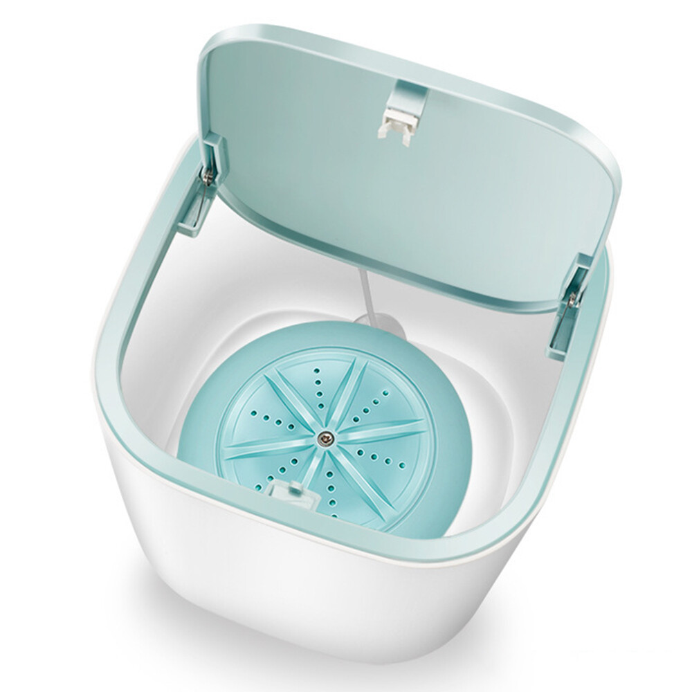 Mini Washing Machine Laundry Barrel Washer Underwear Socks Washer Portable K4O5