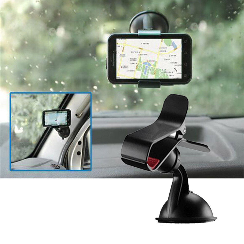 Car 360° Rotating Phone Windshield Mount GPS Holder Accessories Universal Car 360° Rotating Phone Windshield Mount GPS Holder Accessories Universal