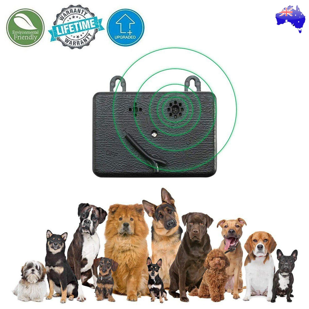 Outdoor Ultrasonic Pet Dog Stop Barking Device Anti Bark Annoy Control Silencer Outdoor Ultrasonic Pet Dog Stop Barking Device Anti Bark Annoy Control Silencer