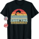 Save The Narwhals Shirt Retro Style Narwhal T-Shirt Black S-6XL Tee Men’s Women Save The Narwhals Shirt Retro Style Narwhal T-Shirt Black S-6XL Tee Men’s Women