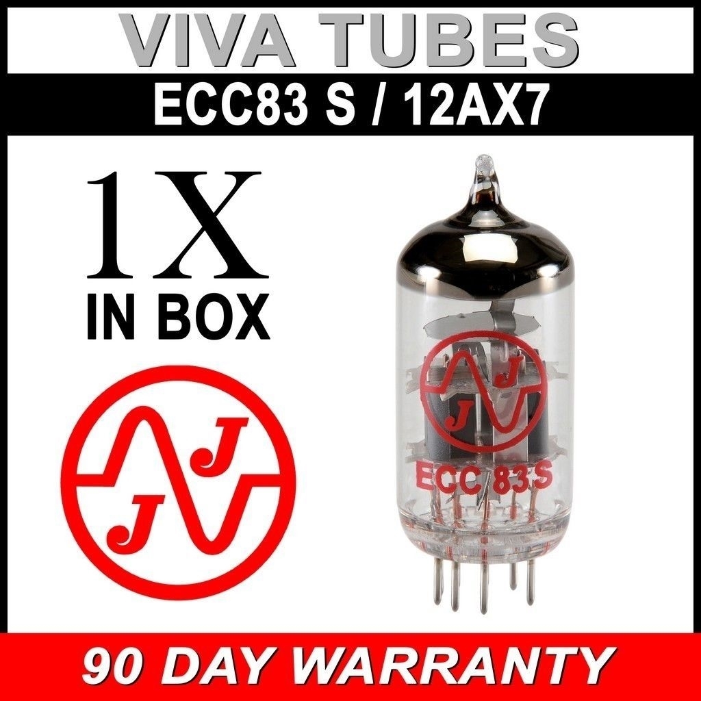Brand New In Box JJ Electronics Tesla 12AX7 ECC83-S Vacuum Tube Gain Tested Brand New In Box JJ Electronics Tesla 12AX7 ECC83-S Vacuum Tube Gain Tested