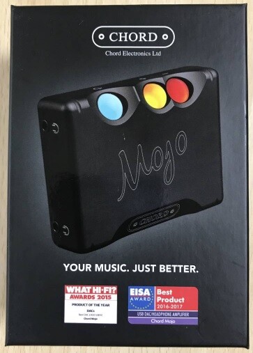 CHORD Electronics Portable Headphone Amplifier with D / A converter MOJO BLK New