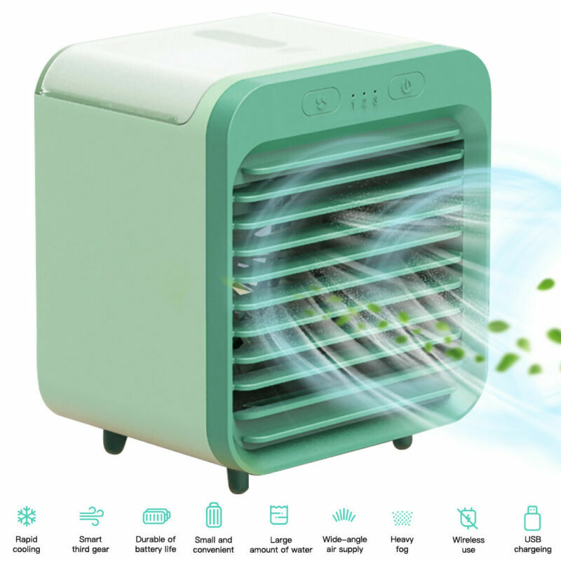 Evaporative Portable Air Conditioner Cooler Fan Humidifier Air Mini Cooling Fan Evaporative Portable Air Conditioner Cooler Fan Humidifier Air Mini Cooling Fan