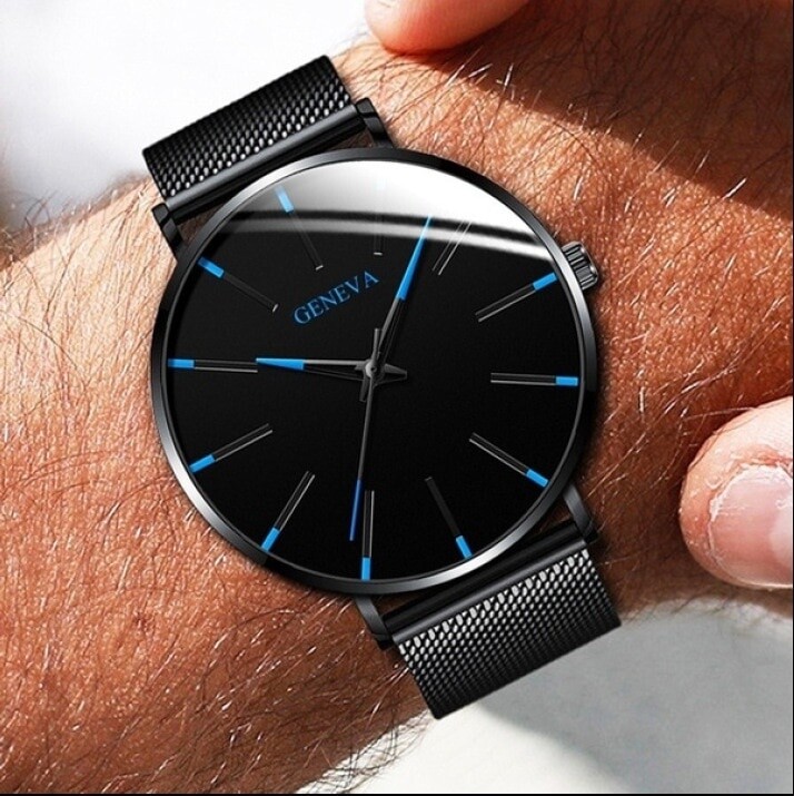Luxury New Geneva Women Watch Stainless Steel Men’s Quartz Analog Wrist Watches Luxury New Geneva Women Watch Stainless Steel Men’s Quartz Analog Wrist Watches