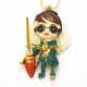 New Green Harry Potter Magic Broom Crystal Pendant Jewelry Fashio Chain Necklace New Green Harry Potter Magic Broom Crystal Pendant Jewelry Fashio Chain Necklace