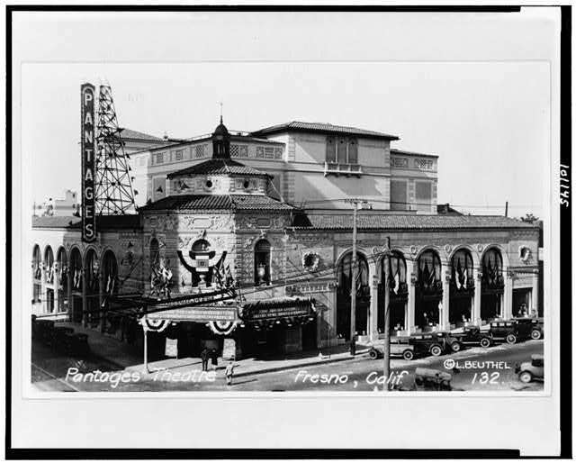 Pantages Theatre,mothing picture,theaters,buildings,Fresno,California,CA,c1929 Pantages Theatre,mothing picture,theaters,buildings,Fresno,California,CA,c1929