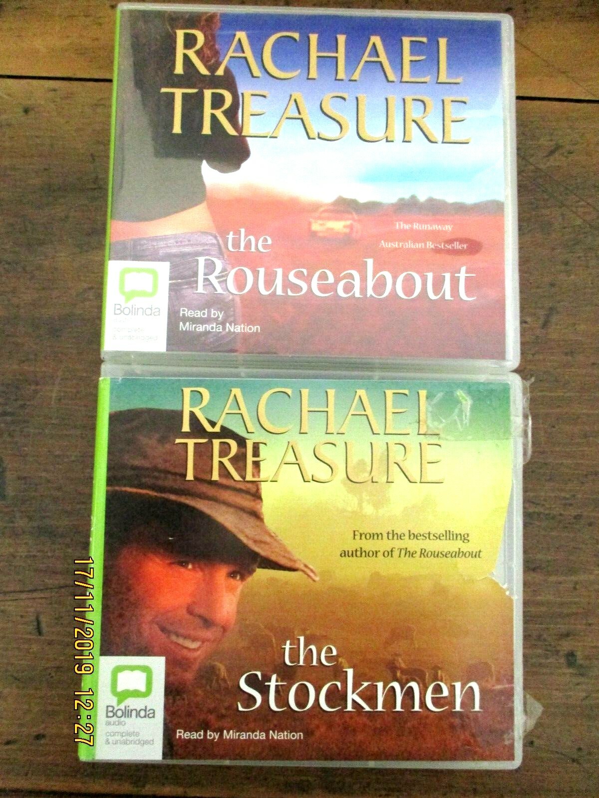 ~THE ROUSEABOUT & THE STOCKMEN by RACHAEL TREASURE (CD-Audios) – COMPLETE – GC~ ~THE ROUSEABOUT & THE STOCKMEN by RACHAEL TREASURE (CD-Audios) – COMPLETE – GC~