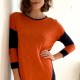 Bridge and Lord Panelled 3/4 Sleeve Tunic Women’s Clothing Bridge and Lord Panelled 3/4 Sleeve Tunic Women’s Clothing