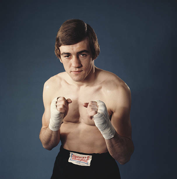 OLD SPORTS PHOTO BOXING British Bantamweight Boxing Champion Johnny Clark OLD SPORTS PHOTO BOXING British Bantamweight Boxing Champion Johnny Clark