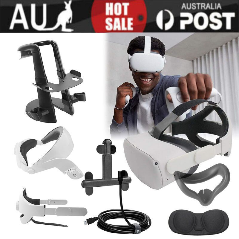 VR Headset Headband Adjustable VR Head Strap Accessories for Oculus Quest 2 VR Headset Headband Adjustable VR Head Strap Accessories for Oculus Quest 2