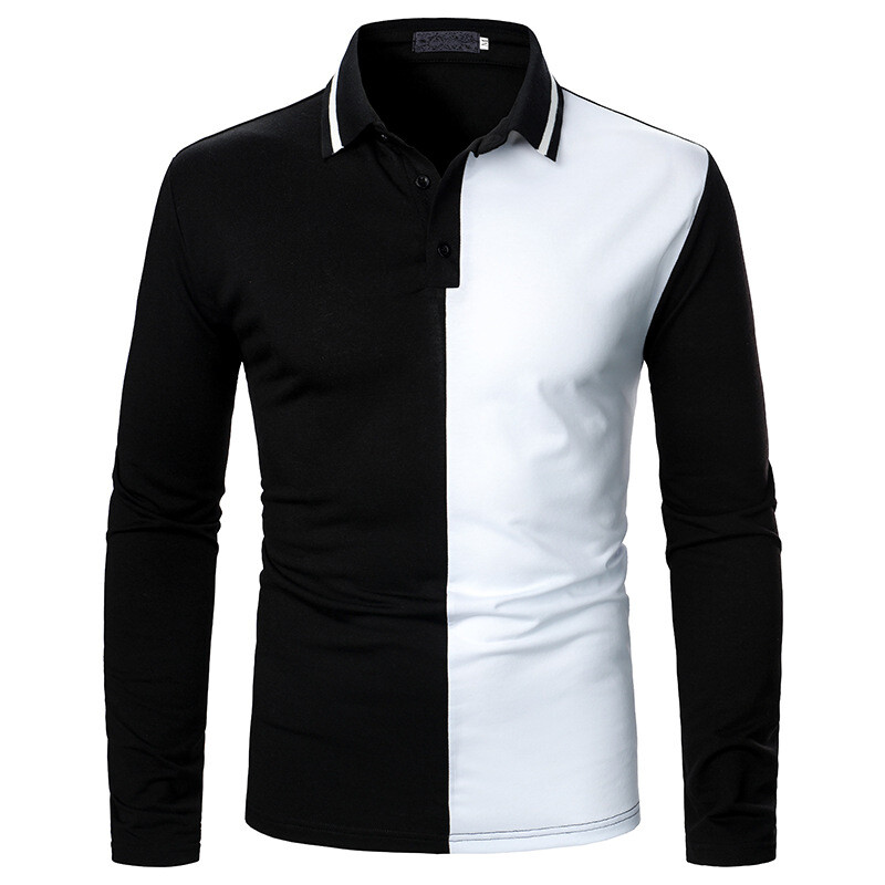 Mens Chic Buttons Front Laple Collar Shirts Mixed Color Long Sleeve Fashion Tops Mens Chic Buttons Front Laple Collar Shirts Mixed Color Long Sleeve Fashion Tops