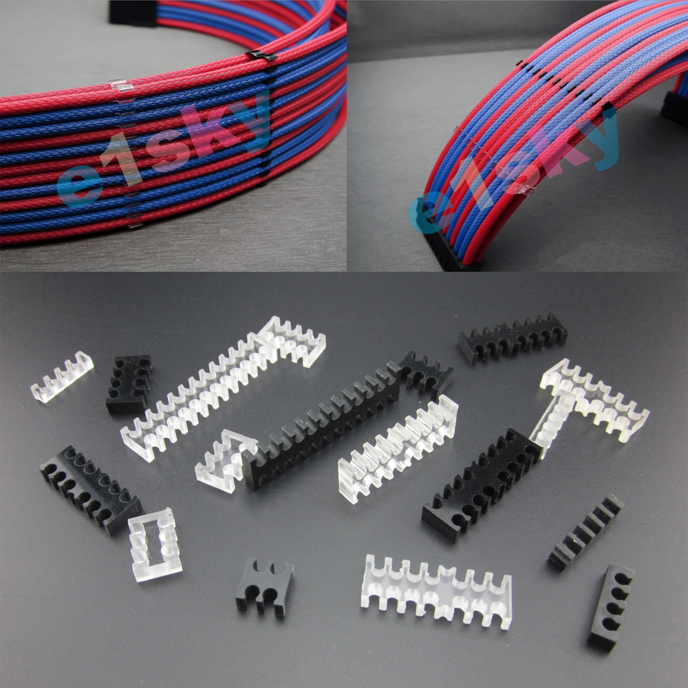 PC PSU PCIe ATX Cable Comb /Clamp /Clip/ Dresser F 3.0mm Power Cable Accessories PC PSU PCIe ATX Cable Comb /Clamp /Clip/ Dresser F 3.0mm Power Cable Accessories