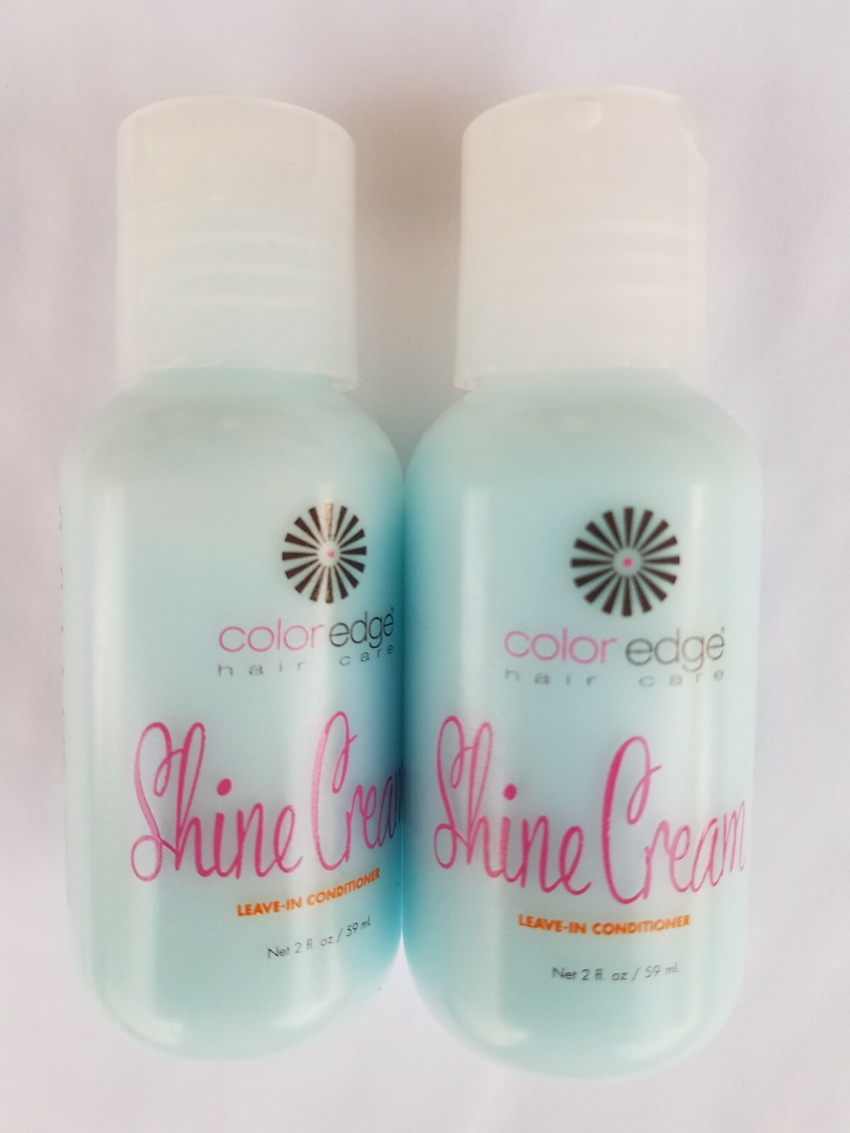 2 Color Edge Hair Care Shine Cream Leave in Conditioner Net 2 fl oz each 2 Color Edge Hair Care Shine Cream Leave in Conditioner Net 2 fl oz each