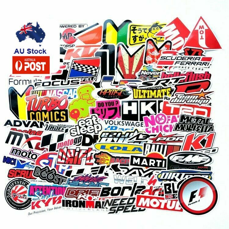 Bulk Car JDM Vinyl Decal Graffiti Stickers Laptop Waterproof Skate Laptop AU Bulk Car JDM Vinyl Decal Graffiti Stickers Laptop Waterproof Skate Laptop AU