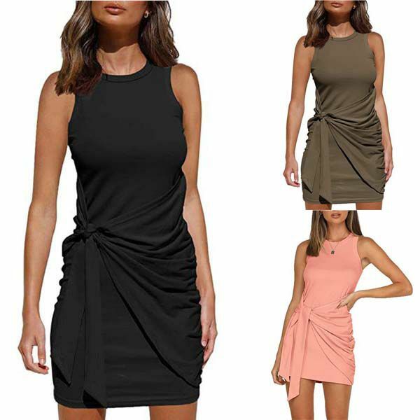 Womens Loose dress summer Maxi Dress Cocktail Bohemia sundress Elegant Sexy