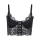 Gothic Summer Lace Crop Top Fashion Sleeveless Camisole Shirt for Girls Women Gothic Summer Lace Crop Top Fashion Sleeveless Camisole Shirt for Girls Women