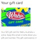Wahu Gift Voucher Wahu Gift Voucher