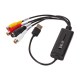 USB 2.0 Audio Video Capture Card Grabber VHS to DVD Converter for Windows USB 2.0 Audio Video Capture Card Grabber VHS to DVD Converter for Windows