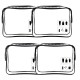 4Pcs Makeup Bag Durable Fashion Toiletry Bag Travel Storage Bag Cosmetic Bag 4Pcs Makeup Bag Durable Fashion Toiletry Bag Travel Storage Bag Cosmetic Bag