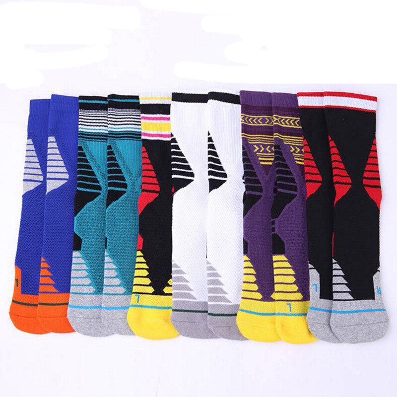 Pro Mens Womens Basketball Sports Ankle Socks Running Gym Cycling Marathon Socks