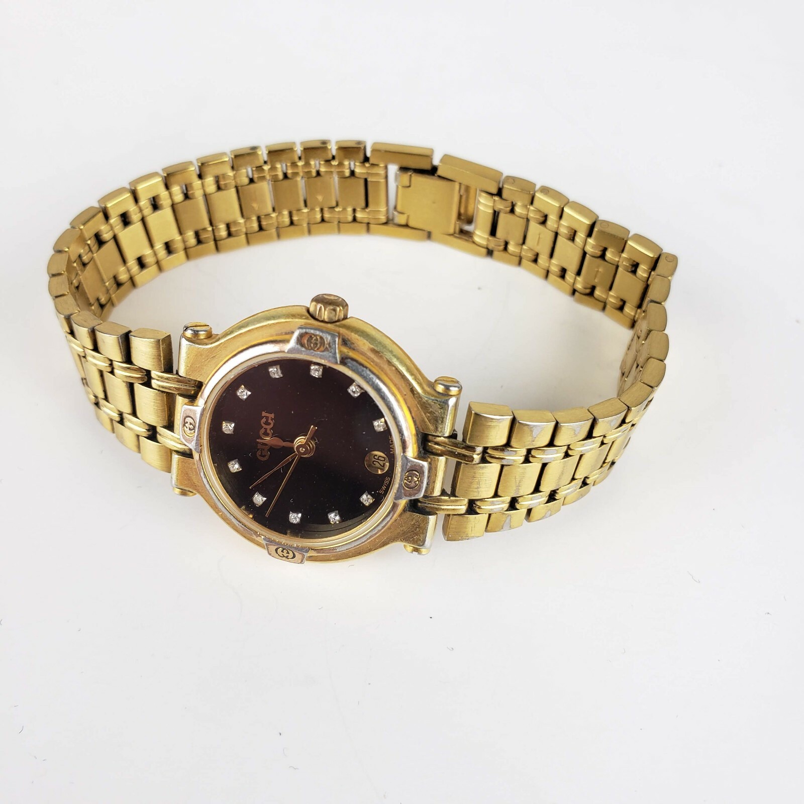 Authentic GUCCI Classic Gold 9200L Quartz Gold Dial Ladies Watch 25 mm Authentic GUCCI Classic Gold 9200L Quartz Gold Dial Ladies Watch 25 mm