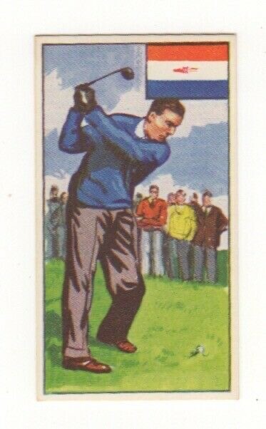 Golf 1962 sports trade card. Dickson Orde. South Africa Golf 1962 sports trade card. Dickson Orde. South Africa