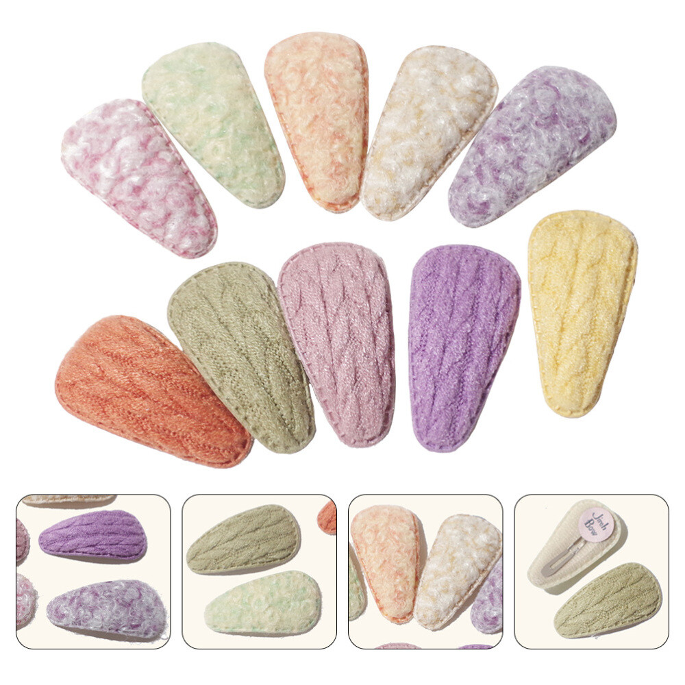 10pcs Kids Hair Clip Fashion Lovely Adorable Girl Hair Clamps