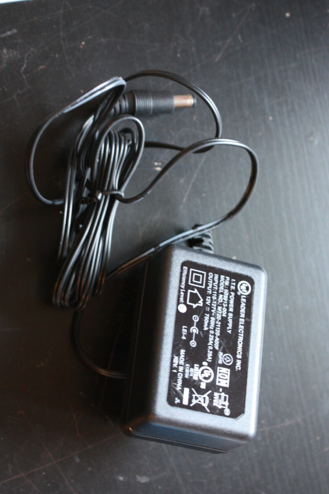 Leader Electronics LEI AC Adapter Power Supply 503913-004 MT20-21120-A00F 12v Leader Electronics LEI AC Adapter Power Supply 503913-004 MT20-21120-A00F 12v