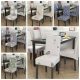 Stretch 1/4/6Pcs Dining Chair Cover Removable Slipcover Washable Banquet Event Stretch 1/4/6Pcs Dining Chair Cover Removable Slipcover Washable Banquet Event