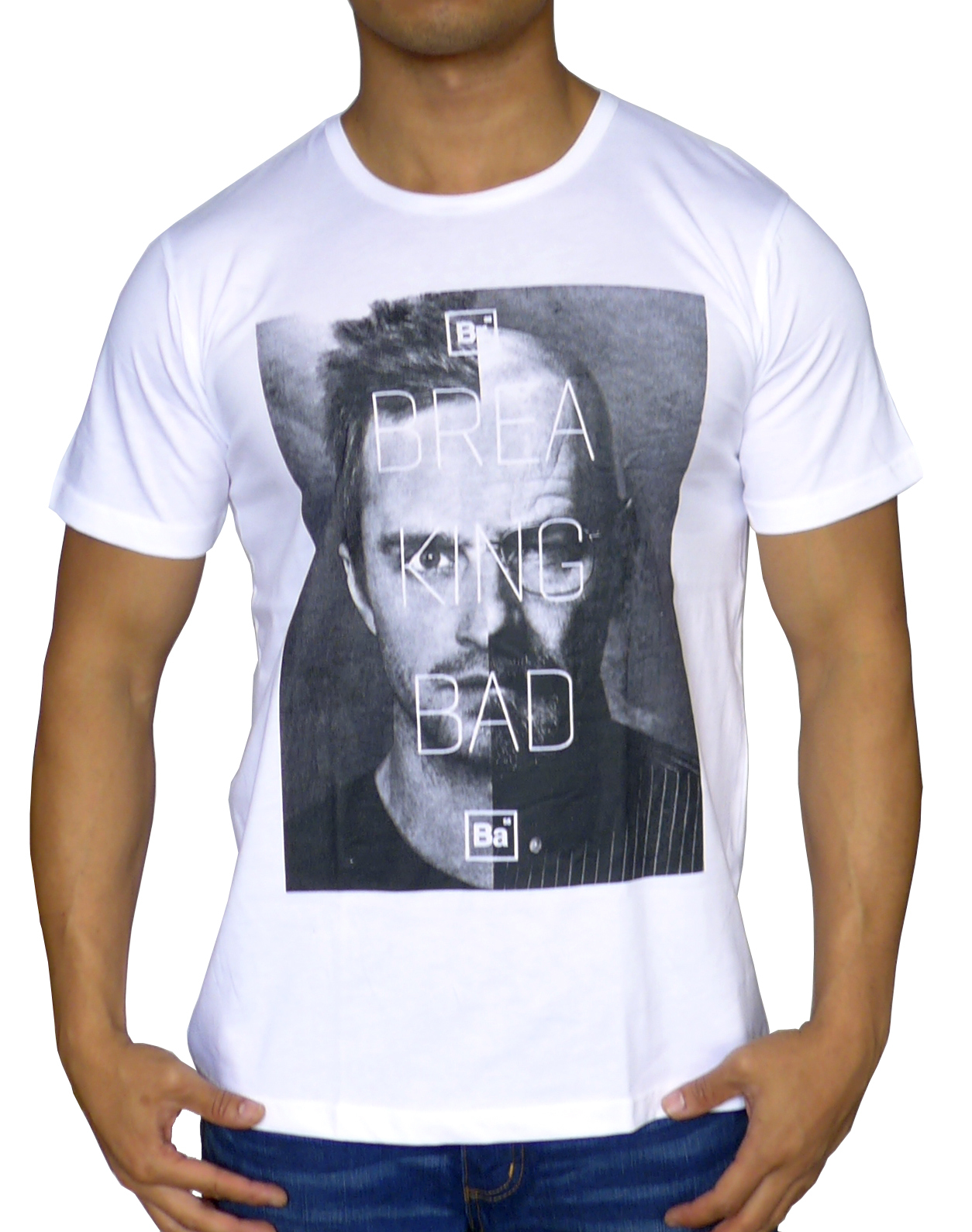 NEW MENS BREAKING BAD T SHIRT DNA WALTER WHITE PINKMAN FASHION CASUAL SINGLET NEW MENS BREAKING BAD T SHIRT DNA WALTER WHITE PINKMAN FASHION CASUAL SINGLET