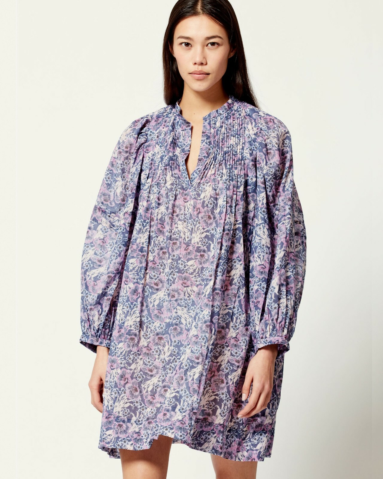 Isabel Marant Etoile Virginie Dress M Women Casual Floral Printed Short NW 18332 Isabel Marant Etoile Virginie Dress M Women Casual Floral Printed Short NW 18332