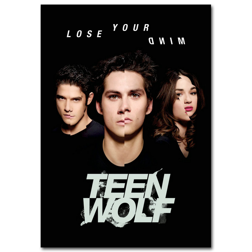Teen Wolf – American TV Series Hot Shows Art Silk Poster 12×18 24×36 inch