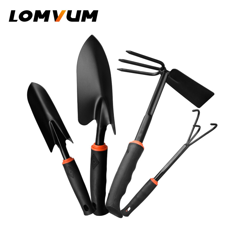 LOMVUM Garden Yard Tools Set Fork Rake Spade Shovel Hoe Weeding Gardening Bonsai LOMVUM Garden Yard Tools Set Fork Rake Spade Shovel Hoe Weeding Gardening Bonsai
