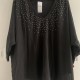 New YOURS CLOTHING London Black 3/4 Sleeve Top With Diamontes UK Size 22 New YOURS CLOTHING London Black 3/4 Sleeve Top With Diamontes UK Size 22