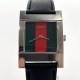 GUCCI Watches 7700L Sherry line Stainless Steel/leather Black/green Women GUCCI Watches 7700L Sherry line Stainless Steel/leather Black/green Women
