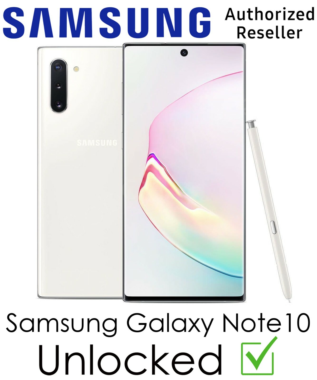 Samsung Galaxy Note10 N970U 256GB T-Mobile AT&T Sprint Verizon Carrier Unlocked Samsung Galaxy Note10 N970U 256GB T-Mobile AT&T Sprint Verizon Carrier Unlocked