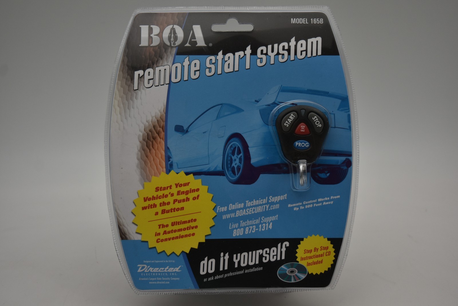 BOA Remote Start System MODEL 165B Electronics