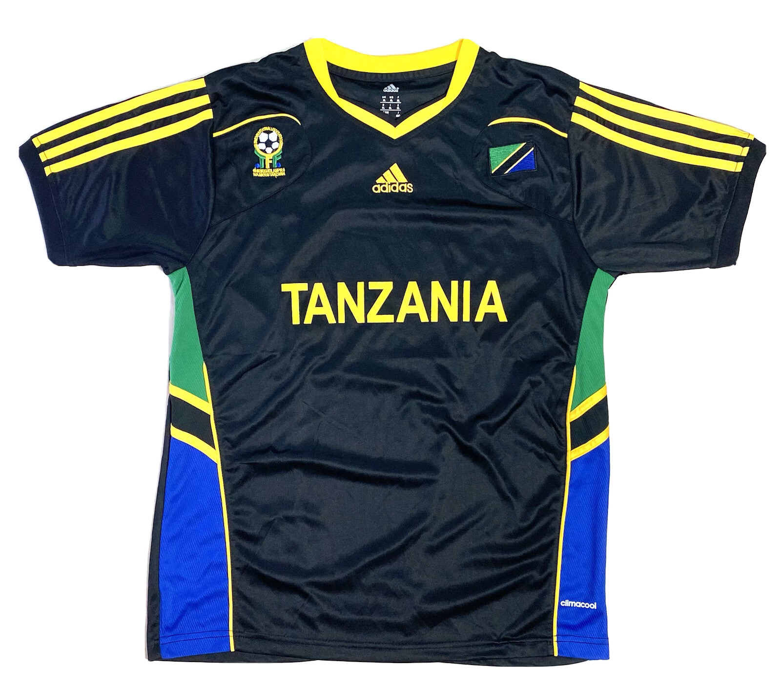 Adidas Tanzania National Football Jersey Soccer Sports Size XL Guernsey Shirt Adidas Tanzania National Football Jersey Soccer Sports Size XL Guernsey Shirt